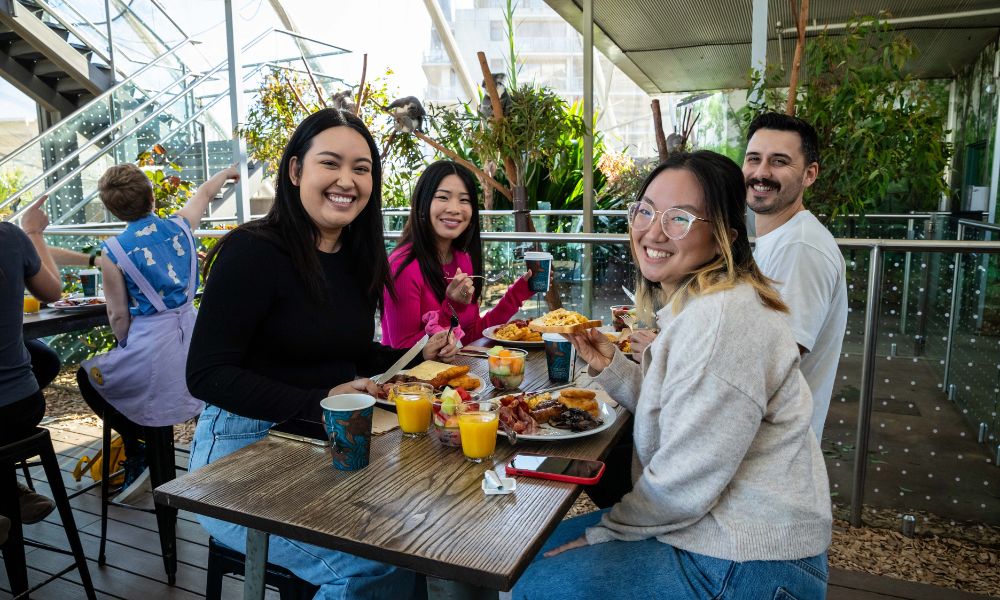 Breakfast with the Koalas at WILD LIFE Sydney Zoo