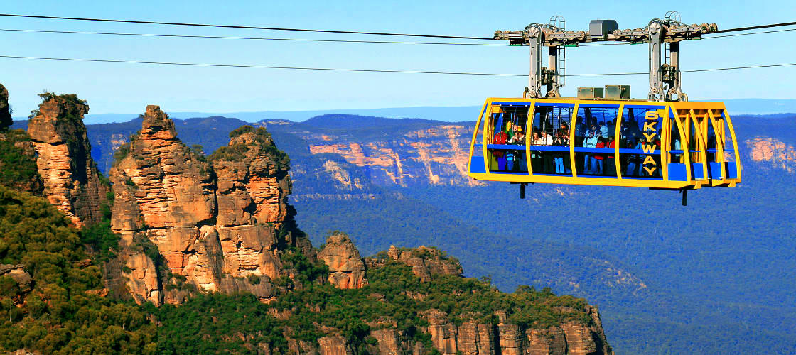 Blue Mountains Day Tour from Sydney with Harbour Cruise